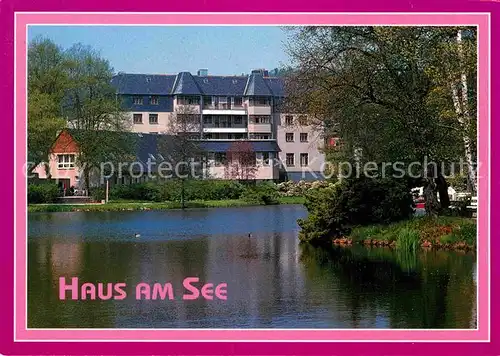 AK / Ansichtskarte Bad Elster Haus am See Kat. Bad Elster