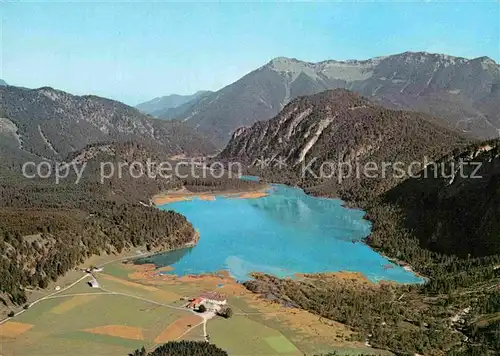 AK / Ansichtskarte Almsee Fliegeraufnahme  Kat. Gruenau im Almtal Salzkammergut