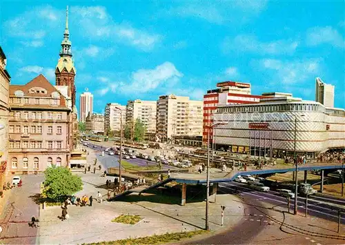 AK / Ansichtskarte Leipzig Warenhaus Konsument am Bruehl Kat. Leipzig