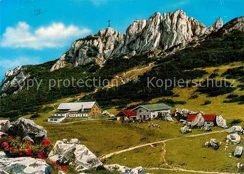 AK / Ansichtskarte Aschau Chiemgau Steinlingalm Kapmenwand  Kat. Aschau i.Chiemgau