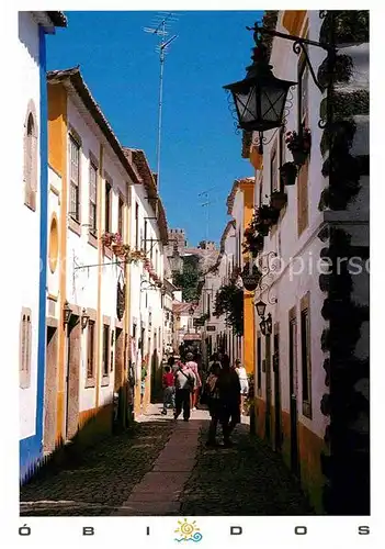 AK / Ansichtskarte Obidos Gasse