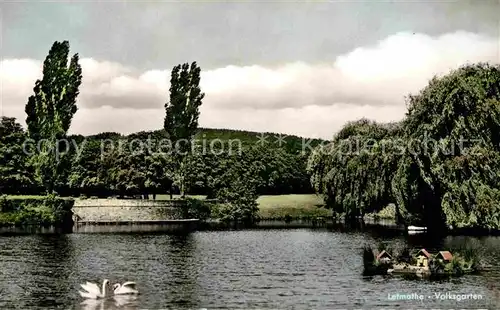 AK / Ansichtskarte Letmathe Oestrich Volksgarten Kat. Iserlohn