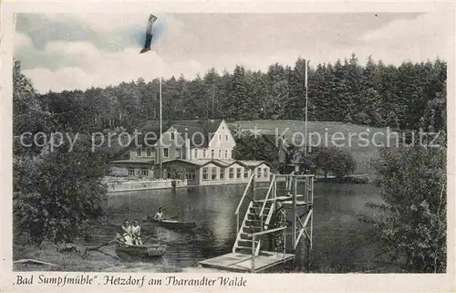 AK / Ansichtskarte Hetzdorf Halsbruecke Bad Sumpfmuehle  Kat. Halsbruecke