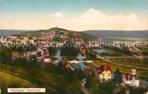 AK / Ansichtskarte Tuebingen Panorama Kat. Tuebingen