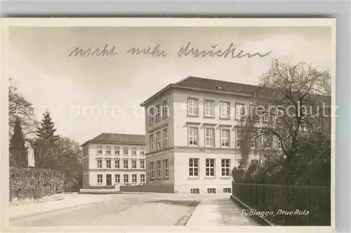 AK / Ansichtskarte Tuebingen Neue Aula Kat. Tuebingen