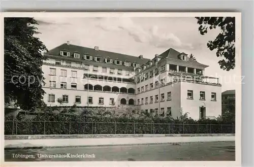 AK / Ansichtskarte Tuebingen Universitaetskinderklinik Kat. Tuebingen