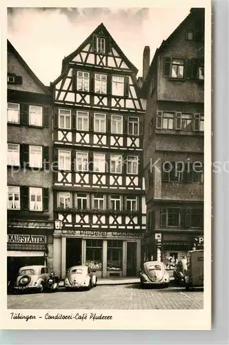 AK / Ansichtskarte Tuebingen Cafe Pfuderer Kat. Tuebingen