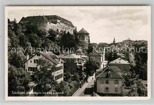 AK / Ansichtskarte Tuebingen Neckarhalde Schloss Kat. Tuebingen