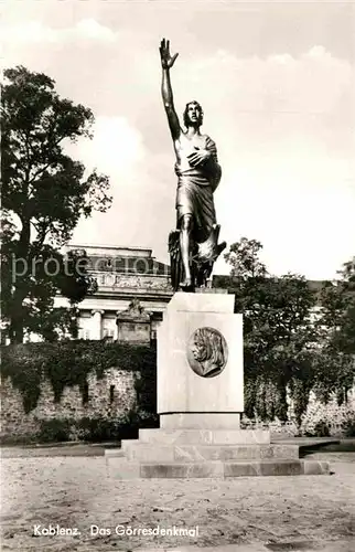 AK / Ansichtskarte Koblenz Rhein Goerresdenkmal Kat. Koblenz