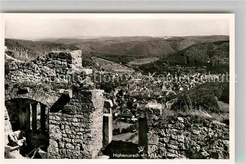 AK / Ansichtskarte Bad Urach Ruine Hohenurach  Kat. Bad Urach