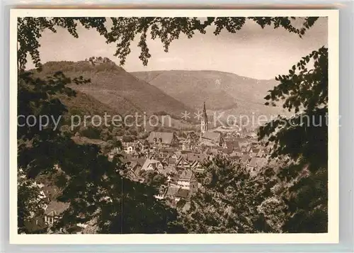 AK / Ansichtskarte Bad Urach Panorama mit Ruine Hohenurach  Kat. Bad Urach