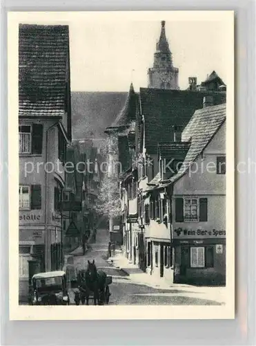 AK / Ansichtskarte Tuebingen Lange Gasse Kat. Tuebingen