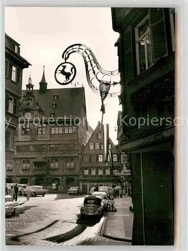 AK / Ansichtskarte Tuebingen Rathaus Kat. Tuebingen