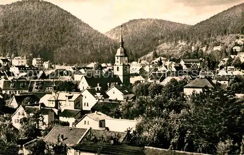 AK / Ansichtskarte Friedrichroda Panorama Kirche Kat. Friedrichroda