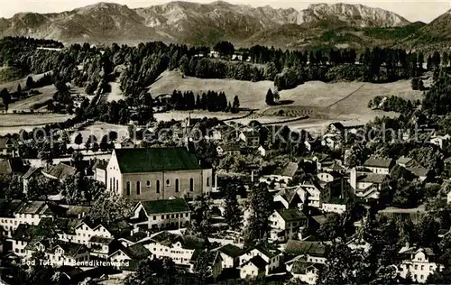 AK / Ansichtskarte Bad Toelz Benediktenwald Panorama Kirche Kat. Bad Toelz