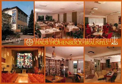 AK / Ansichtskarte Braunfels Haus Hoehenblick Kat. Braunfels