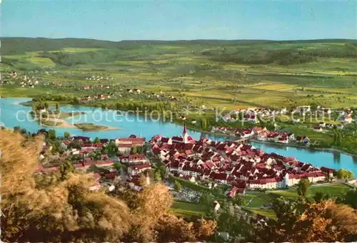 AK / Ansichtskarte Stein Rhein Fliegeraufnahme Kat. Stein Rhein