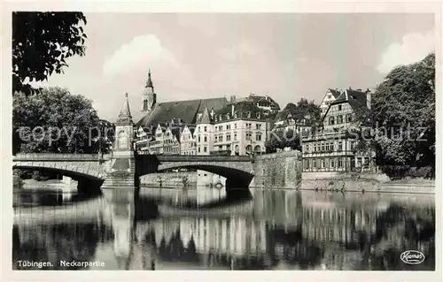 AK / Ansichtskarte Tuebingen Neckarpartie Kat. Tuebingen