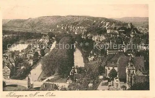 AK / Ansichtskarte Tuebingen Panorama Kat. Tuebingen