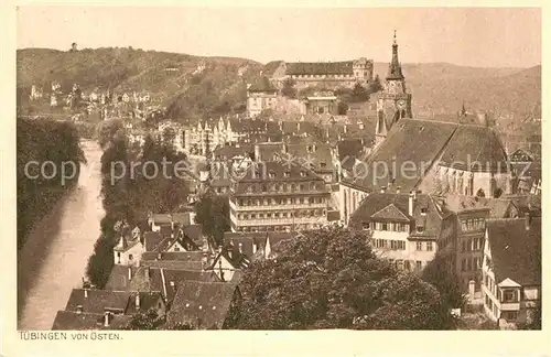 AK / Ansichtskarte Tuebingen Panorama mit Schloss Kat. Tuebingen