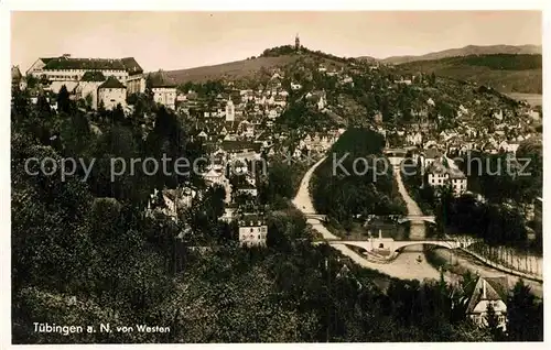 AK / Ansichtskarte Tuebingen Panorama Kat. Tuebingen