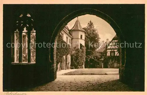 AK / Ansichtskarte Bebenhausen Tuebingen Schlosshof Kat. Tuebingen