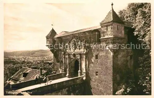 AK / Ansichtskarte Tuebingen Schlosstor Kat. Tuebingen