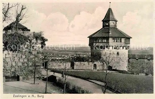 AK / Ansichtskarte Esslingen Neckar Burg Kat. Esslingen am Neckar