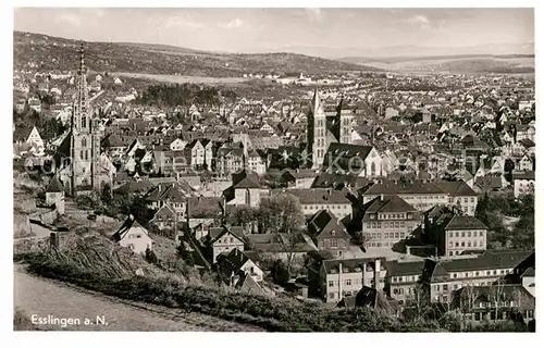 AK / Ansichtskarte Esslingen Neckar Panorama Kat. Esslingen am Neckar