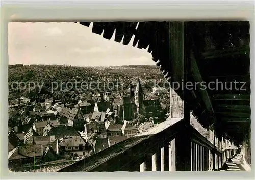 AK / Ansichtskarte Esslingen Neckar Blick von der Burg Kat. Esslingen am Neckar