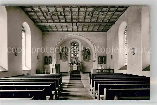 AK / Ansichtskarte Schoemberg Freudenstadt Ortskirche Inneres Kat. Seewald