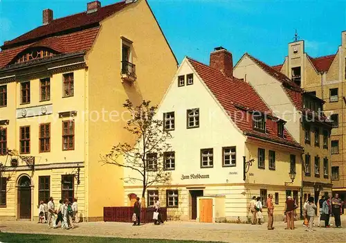 AK / Ansichtskarte Berlin Gasthaus Zum Nussbaum Nikolaiviertel Hauptstadt der DDR Kat. Berlin