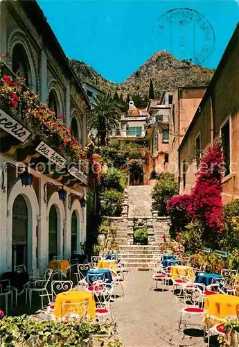 AK / Ansichtskarte Taormina Sizilien Altstadt  Kat. 