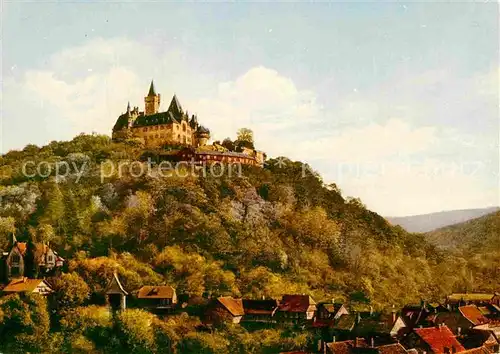 AK / Ansichtskarte Wernigerode Harz Schloss Feudalmuseum Kat. Wernigerode