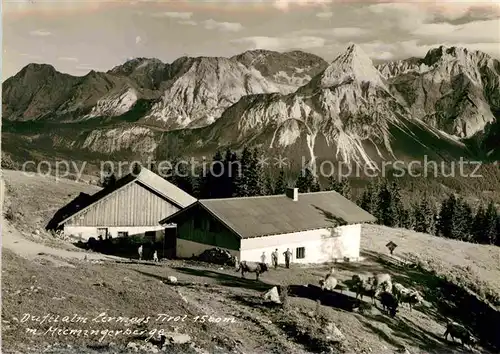 AK / Ansichtskarte Lermoos Tirol Duftlalm Kat. Lermoos