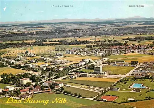 AK / Ansichtskarte Bad Fuessing Fliegeraufnahme Hoellengebirge Schafberg  Kat. Bad Fuessing