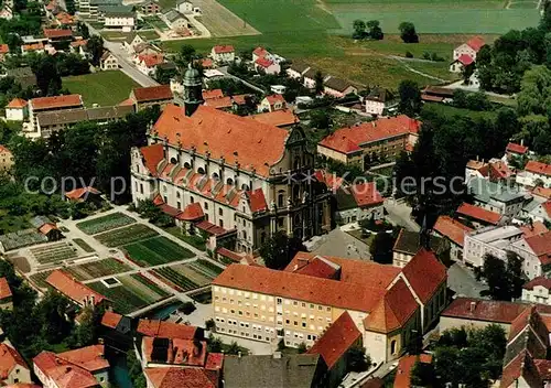 AK / Ansichtskarte Altoetting Basilika Bruder Konrad Kloster Fliegeraufnahme Kat. Altoetting