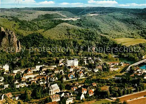 AK / Ansichtskarte Bad Muenster Stein Ebernburg Fliegeraufnahme Kat. Bad Muenster am Stein Ebernburg