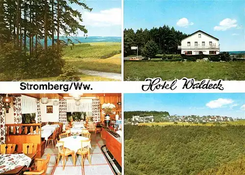 AK / Ansichtskarte Stromberg Unterwesterwald Hotel Waldeck  Kat. Bendorf