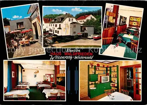 AK / Ansichtskarte Wilsenroth Restaurant Pension Haus Waldfrieden  Kat. Dornburg