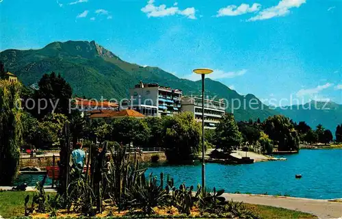 AK / Ansichtskarte Locarno Lago Maggiore Giardini Lungolago