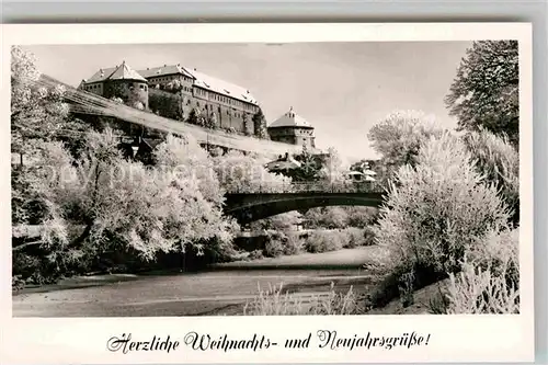 AK / Ansichtskarte Tuebingen Neckar mit Schlossblick