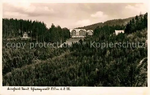 AK / Ansichtskarte Sand Buehl Kurhaus Kat. Buehl