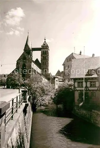 AK / Ansichtskarte Esslingen Neckar Stadtkirche Kat. Esslingen am Neckar