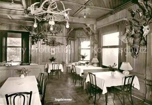 AK / Ansichtskarte Sand Buehl Hotel Kurhaus Jagdzimmer Kat. Buehl