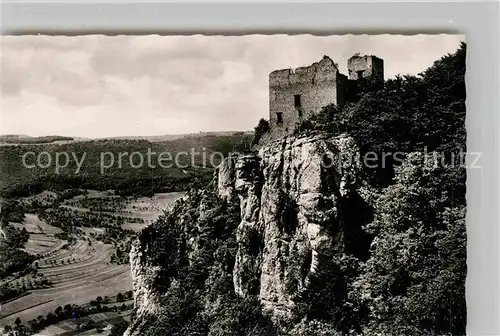 AK / Ansichtskarte Neidlingen Esslingen Ruine Reussenstein Kat. Neidlingen