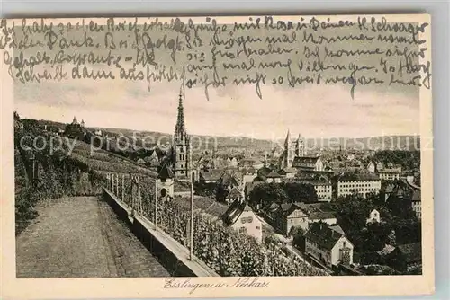 AK / Ansichtskarte Esslingen Neckar Frauenkirche Stadtkirche Kat. Esslingen am Neckar