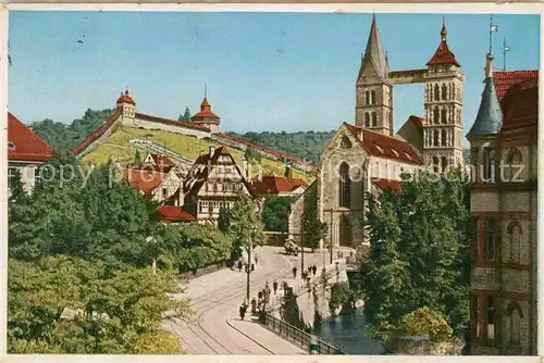 AK / Ansichtskarte Esslingen Neckar Stadtkirche Kat. Esslingen am Neckar