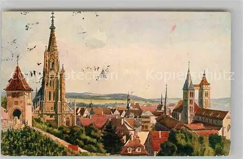 AK / Ansichtskarte Esslingen Neckar Frauenkirche Stadtkirche Kat. Esslingen am Neckar