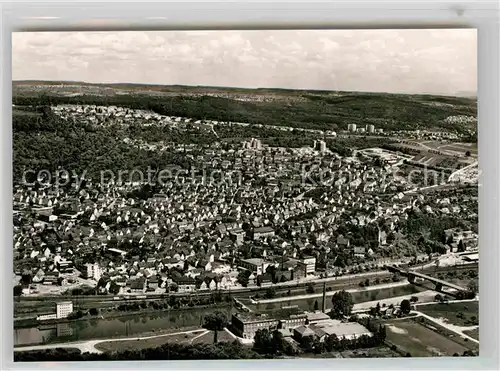 AK / Ansichtskarte Plochingen Fliegeraufnahme Vorstadt Stumpenhof Kat. Plochingen